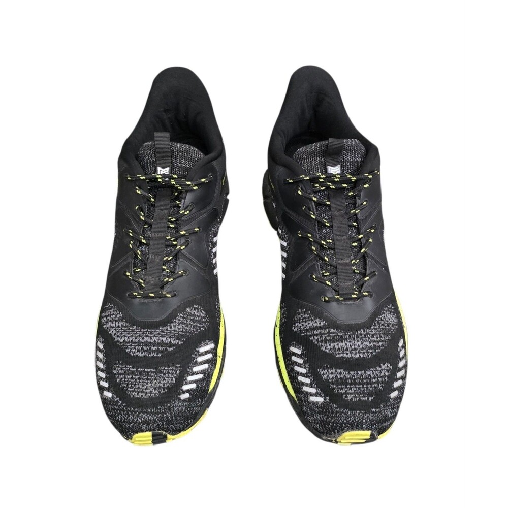 Freedom Industries XP1 RT Running Shoes Mens Size 14 Black Neon Yellow Sneakers